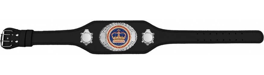 CHAMPIONSHIP BELT - BUD295/S/BLUGEM - AVAILABLE IN 4 COLOURS